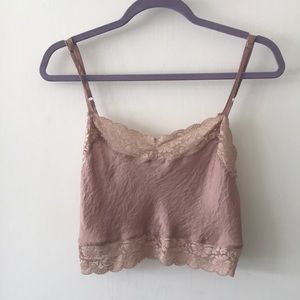 Brandy Melville Lace Crop Top